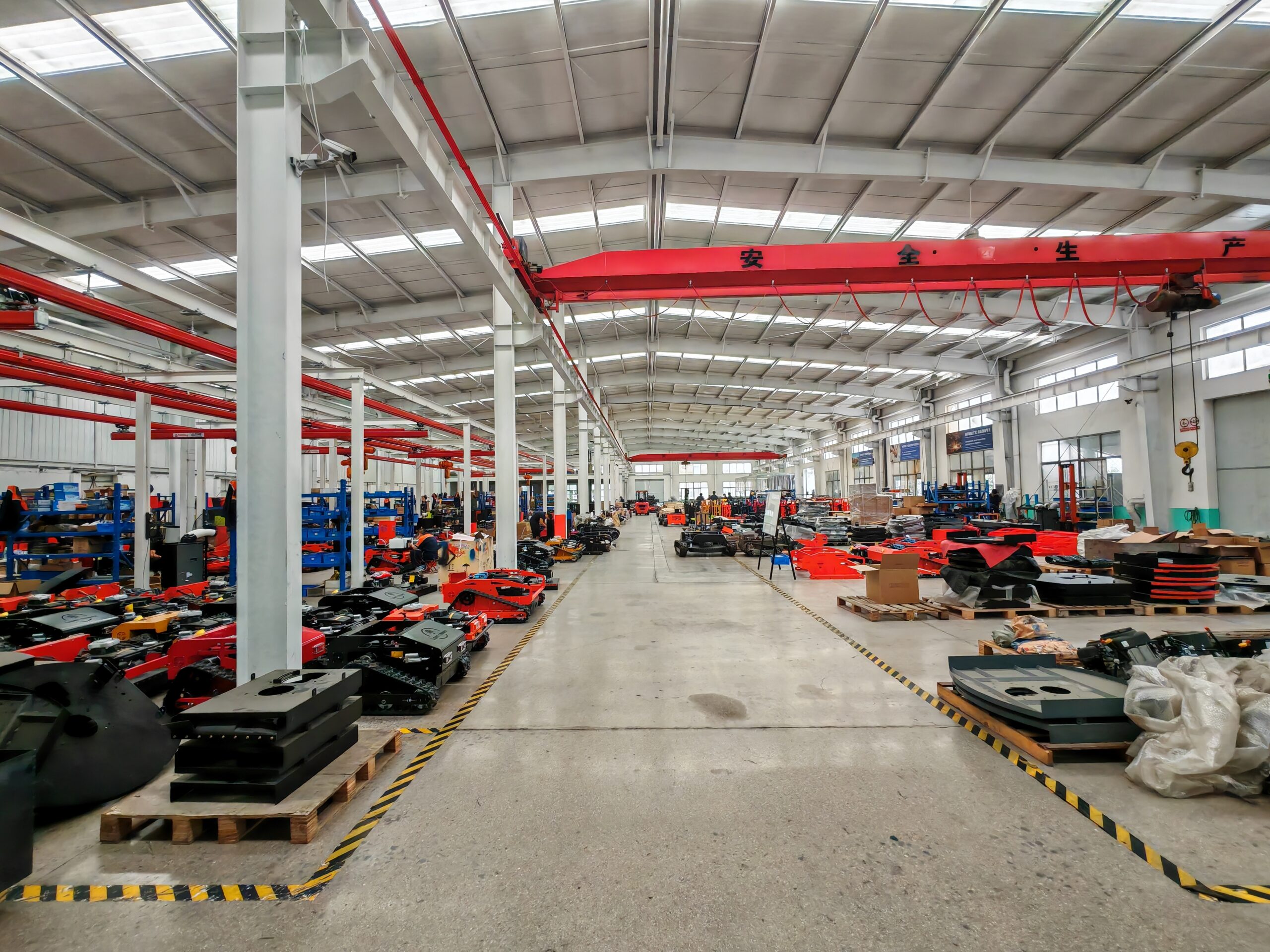 Modern production workshops